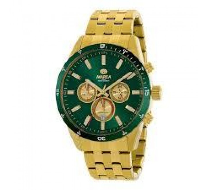 RELOJ MAREA CABALLERO STEEL CRONO ACERO DORADO B36198/4