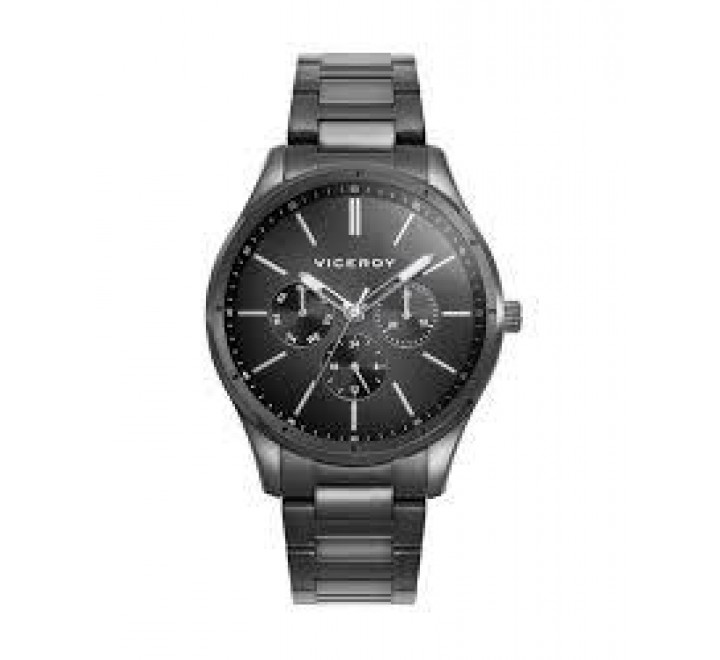 RELOJ VICEROY MULTI ACERO IP NEGRO 401387-57