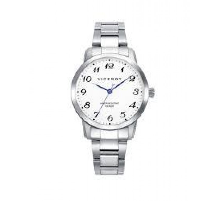 RELOJ VICEROY ACERO ESF BLANCA SRA ANAL 41138-05