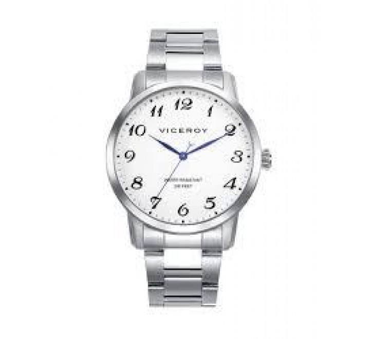 RELOJ VICEROY ACERO ESF BLANCA CAB 41145-05