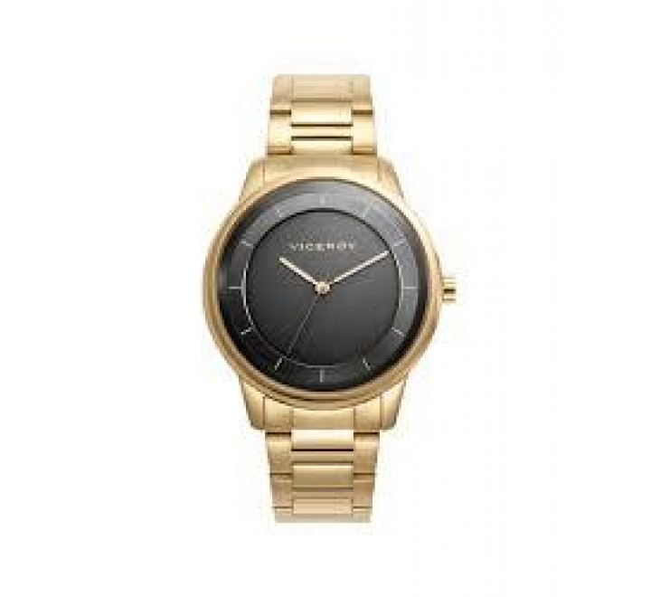 RELOJ VICEROY ACERO IP DORADO ANALOG 401389-16