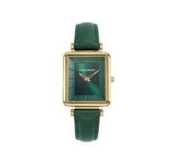 RELOJ VICEROY ACERO IP DORADO CORREA PIEL 401238-67