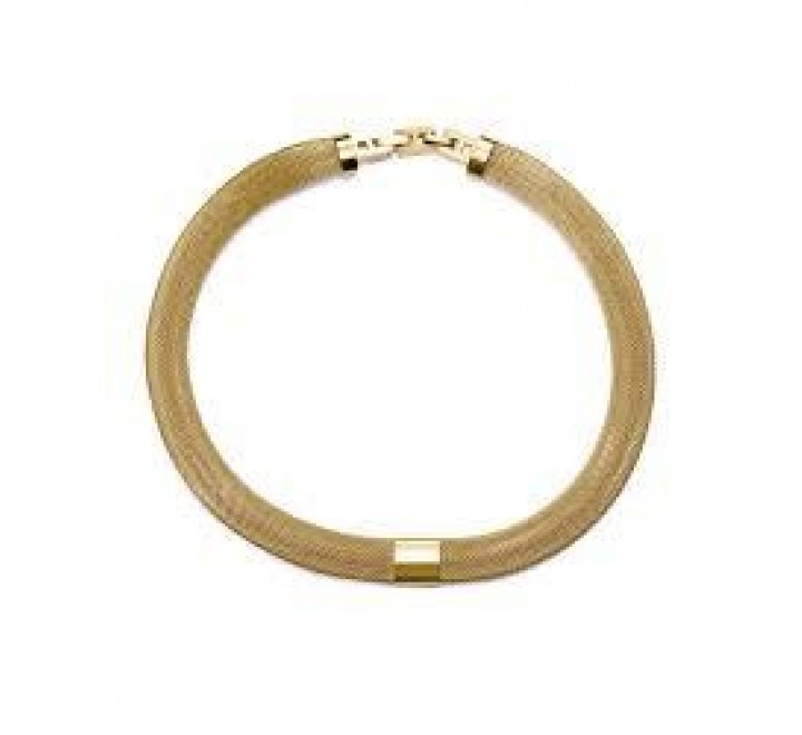 COLLAR VICEOY ACERO DORADO MESH 14204C01012