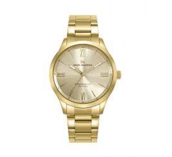 RELOJ MARK MADDOX ACERO IP DORADO HM1018-23
