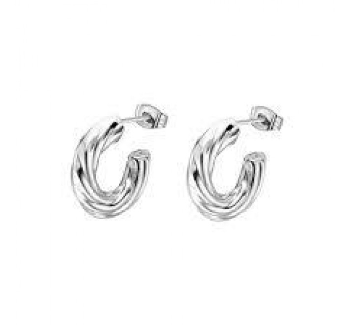 PENDIENTES LOTUS STYLE AROS ACERO LS2416-4/1