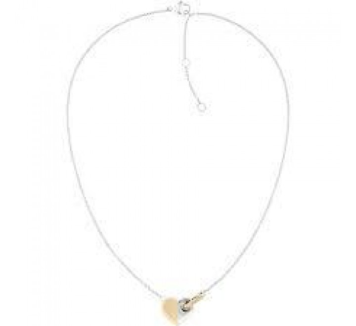 GARGANTILLA TOMMY HILFIGER CORAZON ACERO BICOLOR 2780878