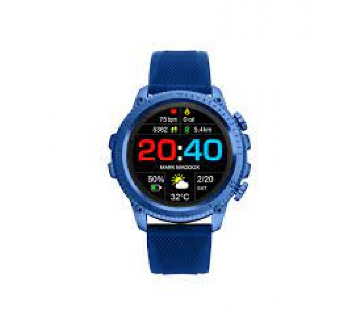 RELOJ MARK MADDOX SMART CAJA AZUL SILICONA AZUL HS1003-30