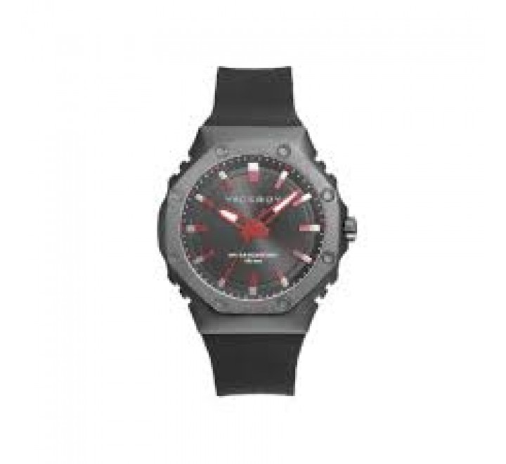 RELOJ VICEROY CAJA ALUMINIO NEGRO SILICONA NEGRA 41131-57