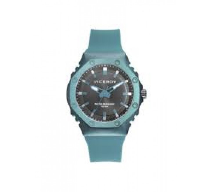 RELOJ VICEROY CAJA ALUMINIO VERDE SILICONA VERDE 41131-67
