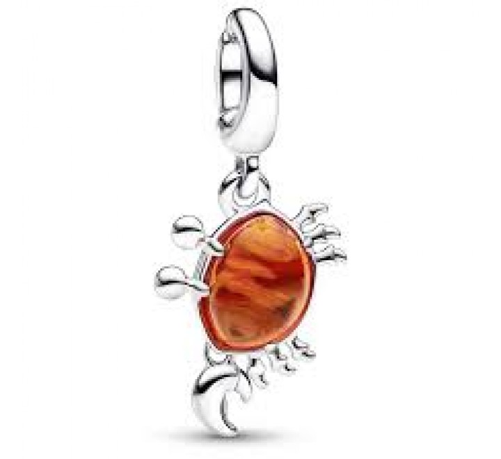 CHARM PANDORA PLATA SEBASTIAN DE LA SIRENITA 792694C01