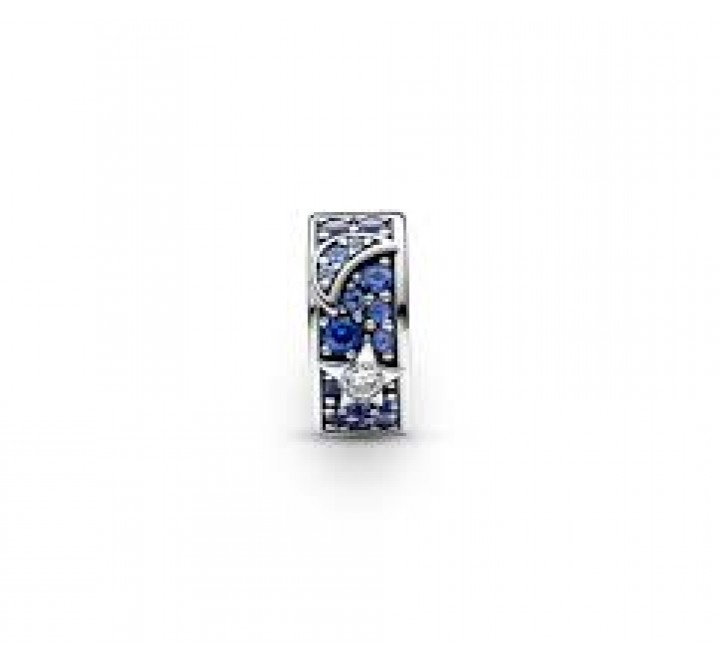 CLIP PANDORA PLATA SOL ESTRELLAS Y LUNA CELESTIAL 792681C01
