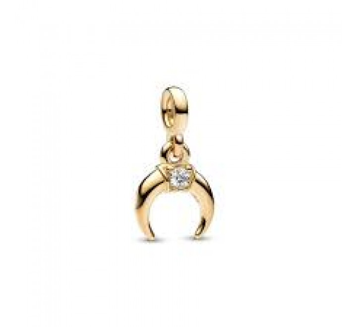 CHARM MINI PANDORA ME PLATA DORADA LUNA CRECIENTE 762692C01
