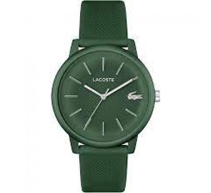 RELOJ LACOSTE CAJA VERDE CORREA SILICONA VERDE 201138
