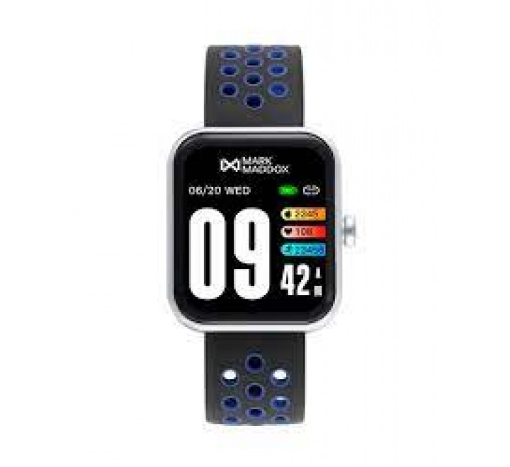 RELOJ MARK MADDOX SMART CAJA PLATEADA SILICONA HS2000-80