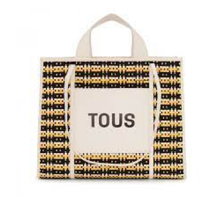 SHOPPING XL TOUS AMAYA BRAIDED BEIGE 2001863313 395901682