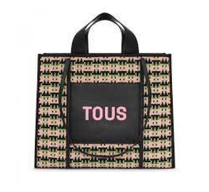 SHOPPING XL TOUS AMAYA BRAIDED NEGRO 2001863351 395901683
