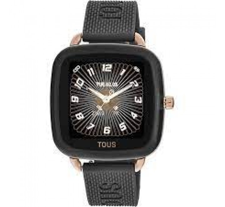 RELOJ TOUS SMART CUADRADO SILICONA NEGRA 300358082