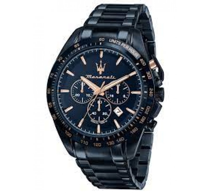 RELOJ MASERATI CAJA 45MM Y ARMIS ACERO AZUL R8873612054
