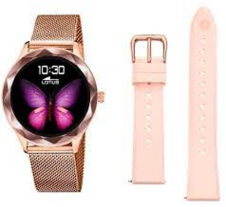RELOJ LOTUS SMART ROSADO Y DOS CORREAS 50036/1