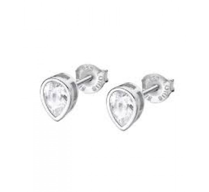PENDIENTES LOTUS PLATA LAGRIMA CIRCONITA LP3079-4/1
