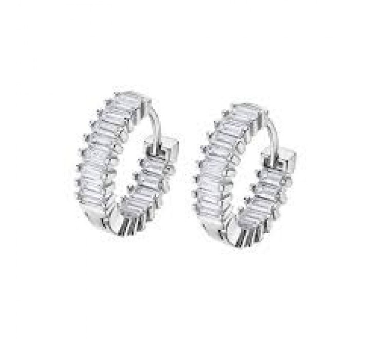 PENDIENTES LOTUS PLATA ARO CON CIRCONITAS LP3115-4/1