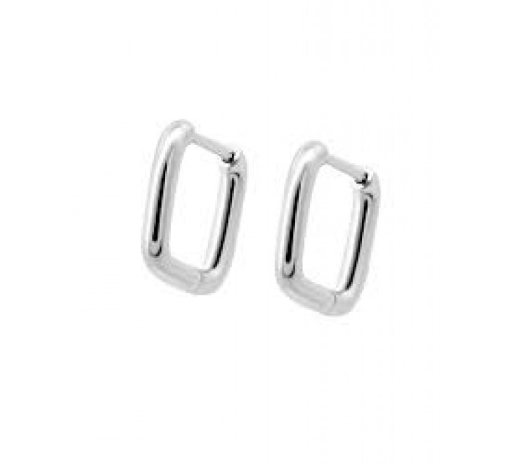 PENDIENTES LOTUS PLATA ARO RECTANGULAR LISO LP3641-4/1
