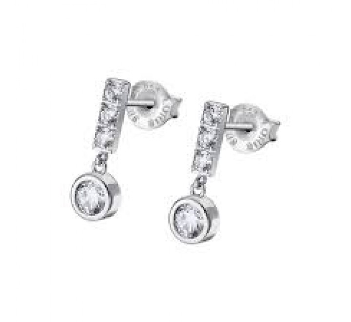 PENDIENTES LOTUS PLATA CIRCONITAS LP3083-4/1