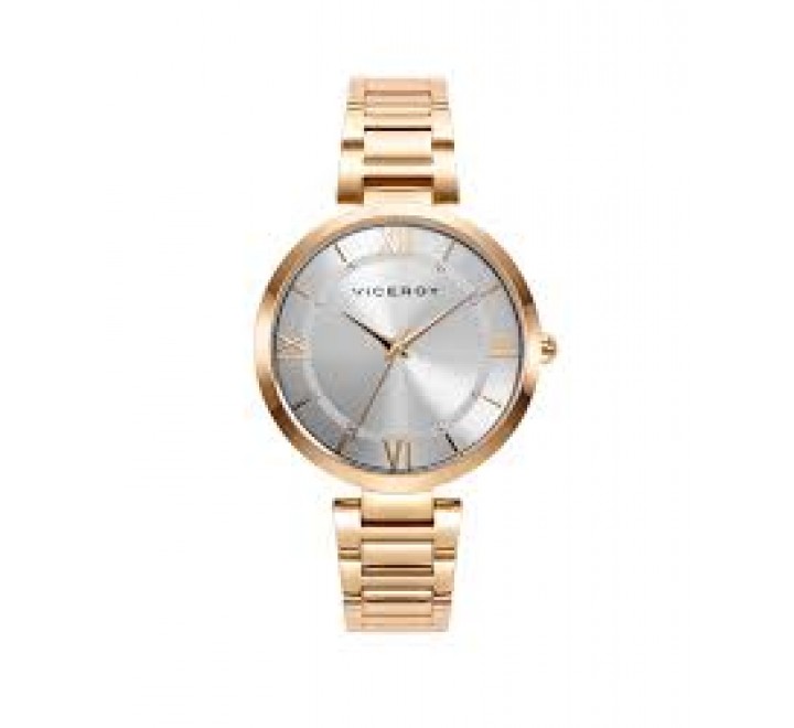RELOJ VICEROY CAJA Y ARMIS ACERO DORADO 42428-23