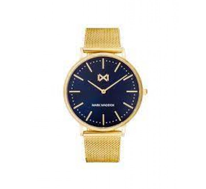 RELOJ MARK MADDOX CAJA Y ARMIS ACERO DORADO HM7122-37
