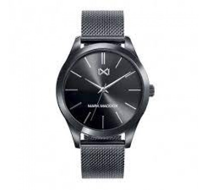 RELOJ MARK MADDOX CAJA Y ARMIS ACERO NEGRO HM7119-17
