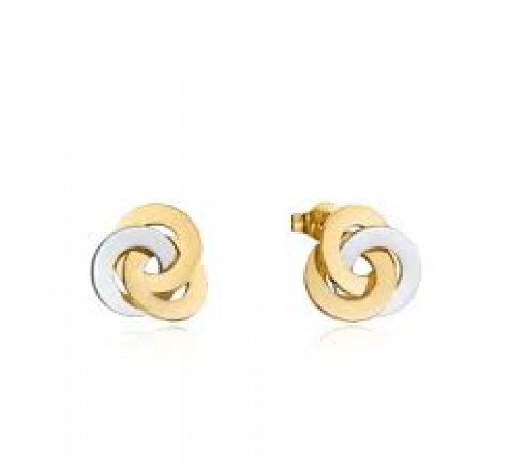 PENDIENTES VICEROY ACERO BICOLOR 75333E01012