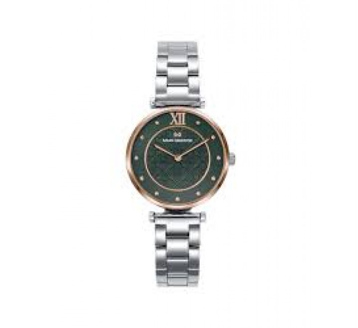 RELOJ MARK MADDOX CAJA Y ARMIS ACERO ESFERA VERDE MM1015-63