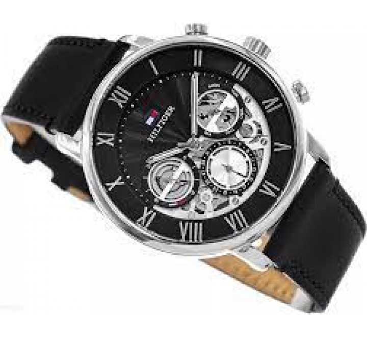 RELOJ TOMMY HILFIGER CAJA ACERO CORREA MARRON 1710565