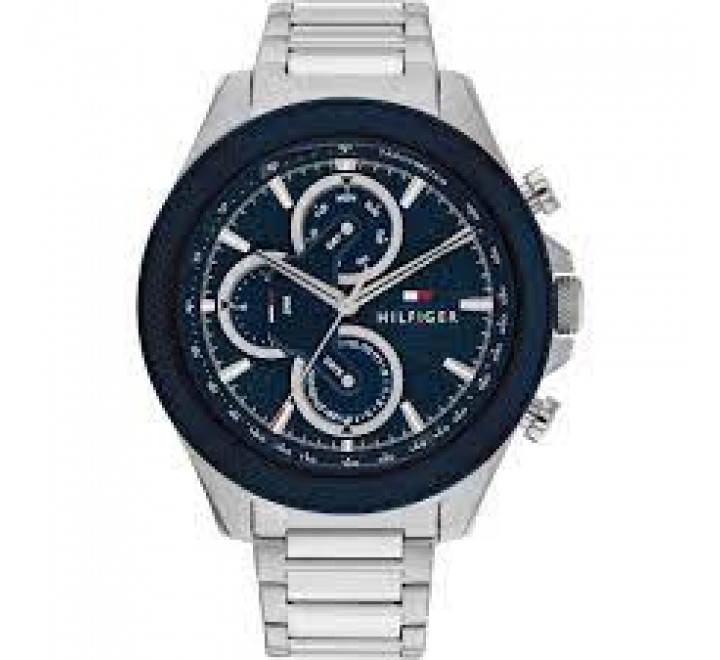 RELOJ TOMMY HILFIGER CAJA Y ARMIS ACERO ESFERA AZUL 1792080