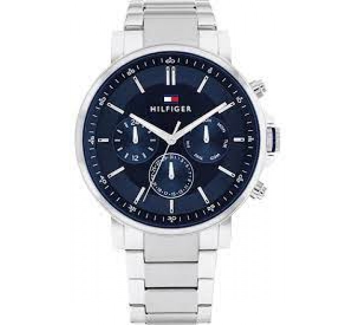 RELOJ TOMMY HILFIGER CAJA Y ARMIS ACERO ESFERA AZUL 1710588