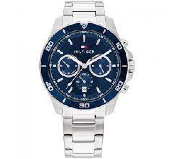 RELOJ TOMMY HILFIGER CAJA Y ARMIS ACERO ESFERA AZUL 1792094
