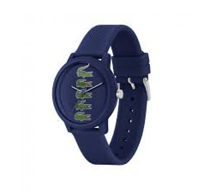 RELOJ LACOSTE CAJA AZUL CORREA SILICONA AZUL 2011281