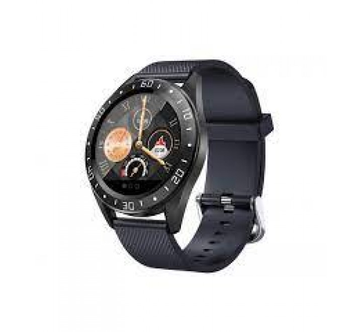 RELOJ LISKA SMART CAJA REDONDA CORREA NEGRA SV-SW12-4