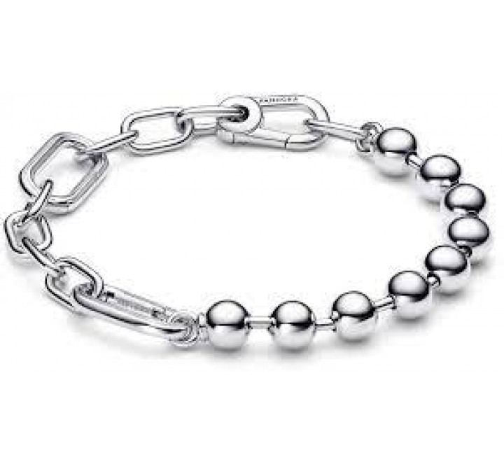 PULSERA PANDORA ME PLATA ESLABONES Y BOLAS 20CM 592793C00-4