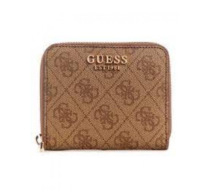 MONEDERO GUESS LAUREL SLG SMALL AROUND LATTE LOGO SG850037