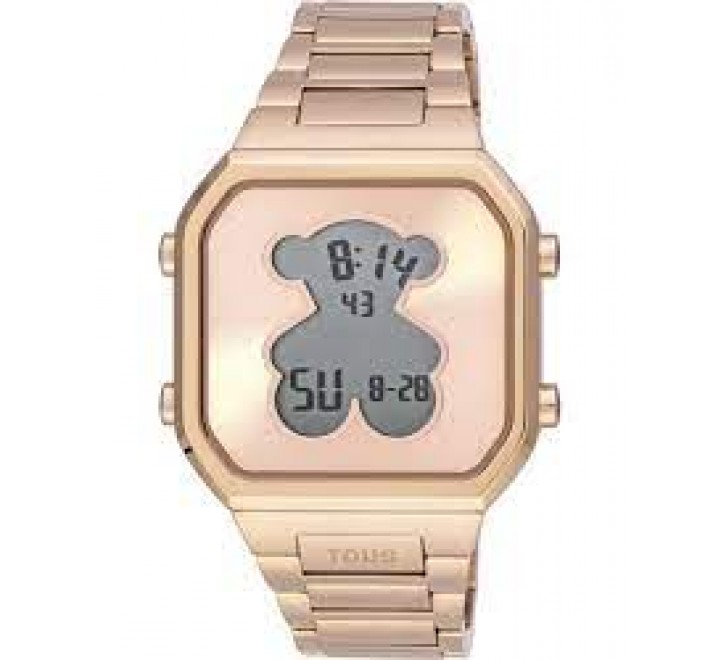 RELOJ TOUS DIGITAL CAJA Y ARMIS ACERO ROSADO 3000134400