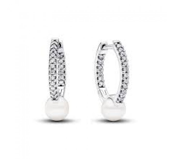 PENDIENTES PANDORA PLATA ARO PERLA CULTIVADA 293171C01