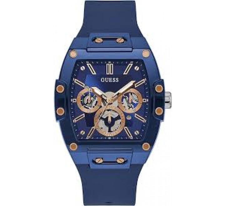 RELOJ GUESS UNISEX SILICONA AZUL GW0203G7