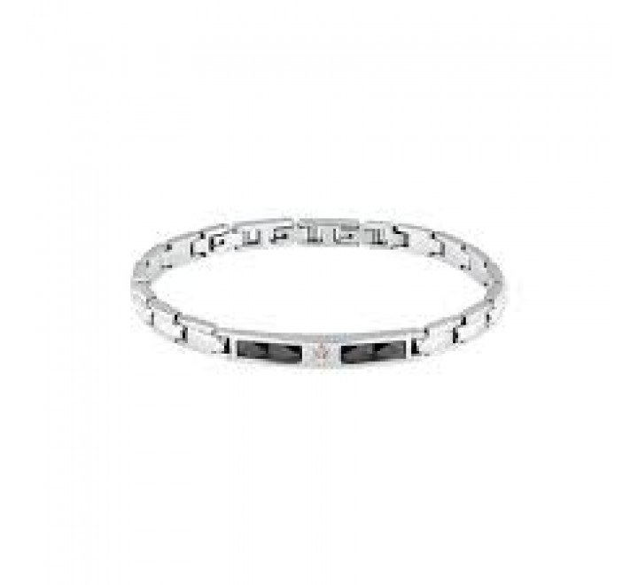 PULSERA MASERATI DE ACERO Y CERAMICA JM224ATZ40