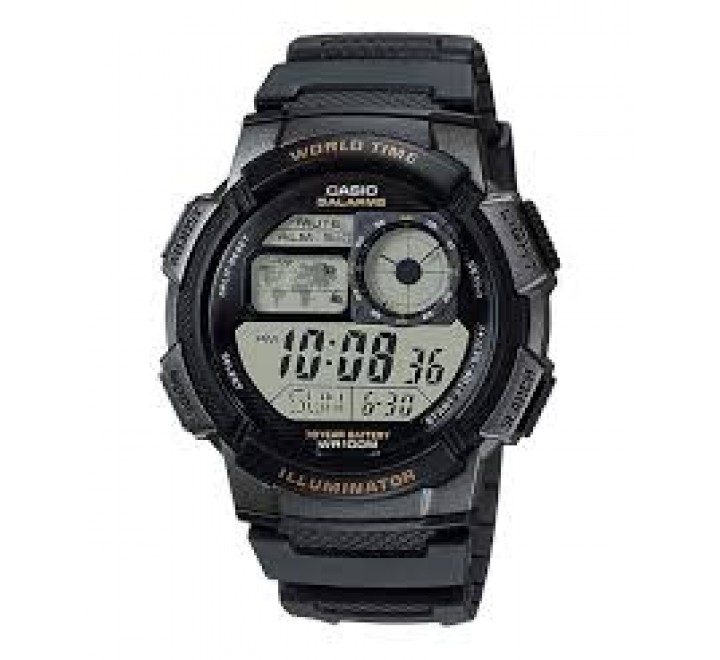 RELOJ CASIO NEGRO AE1000W-1AVEF