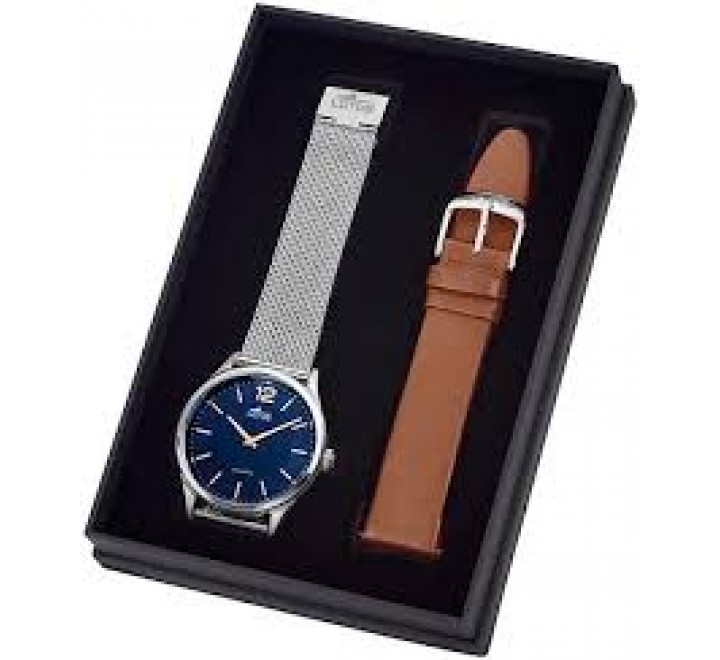 RELOJ CABALLERO LOTUS REF 18734/2 AERO MAS CORREA
