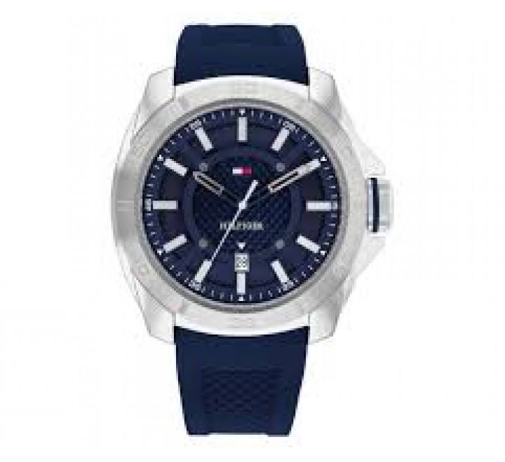 RELOJ TOMMY HILFIGER SILICONA AZUL ESFERA AZUL 1792134