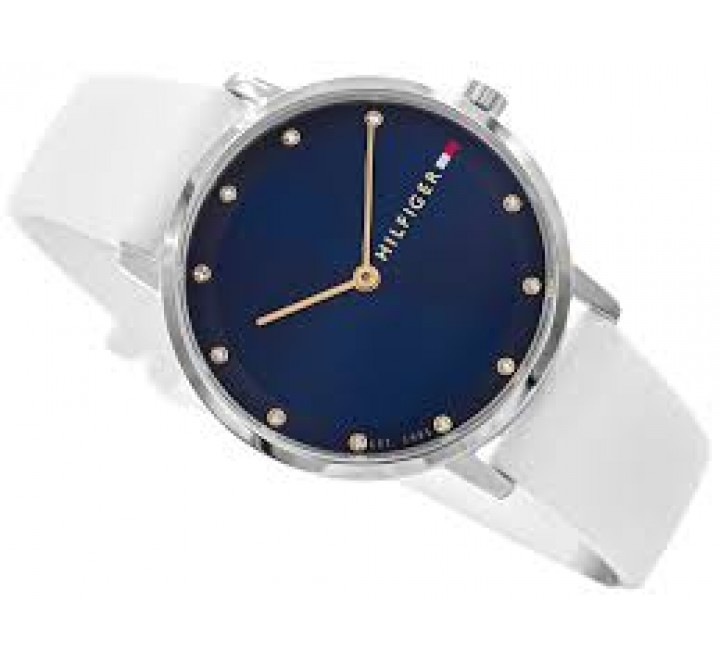 RELOJ TOMMY HILFIGER SILICONA BLANCA ESFERA AZUL 1782731
