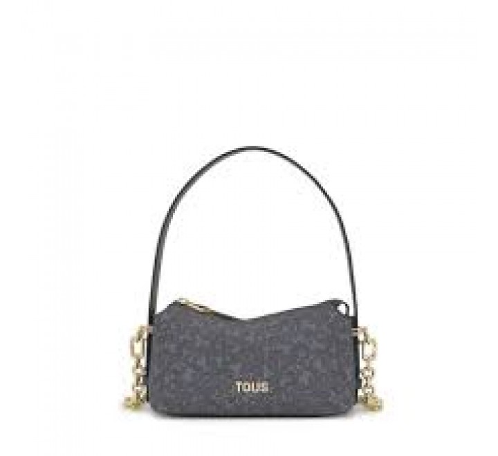 MINI BOLSO TOUS KAOS MINI LINES GRIS OSCURO 2002184048