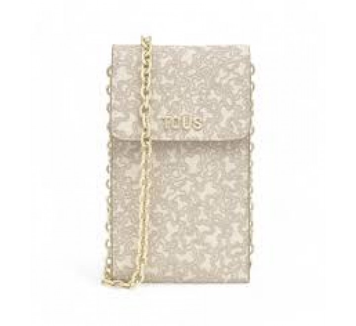 FUNDA TOUS MOVIL COLGANTE K MINI LINE BEIGE 2002183901